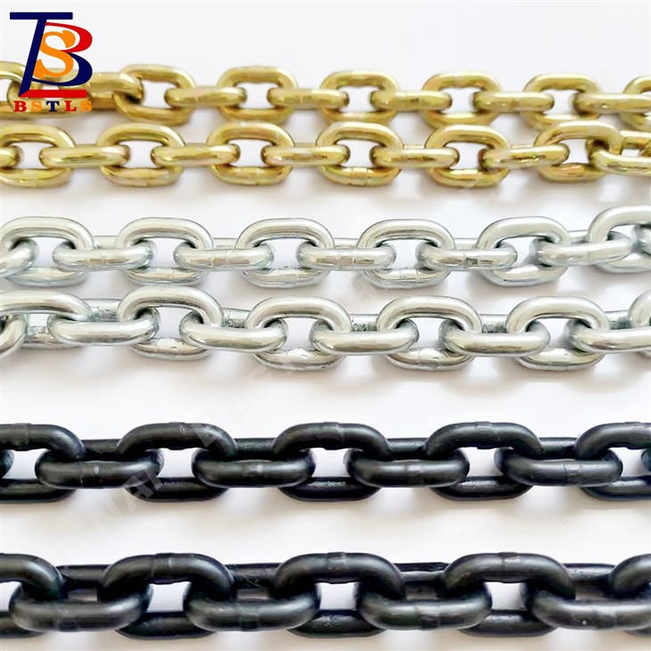 Heavy Duty Lifting Chain G80 Galvanized Steel Link Chains Welded Chain