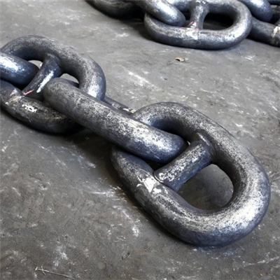 Chaîne d'ancre marine de haute qualité peinte en noir de qualité U2 U3.